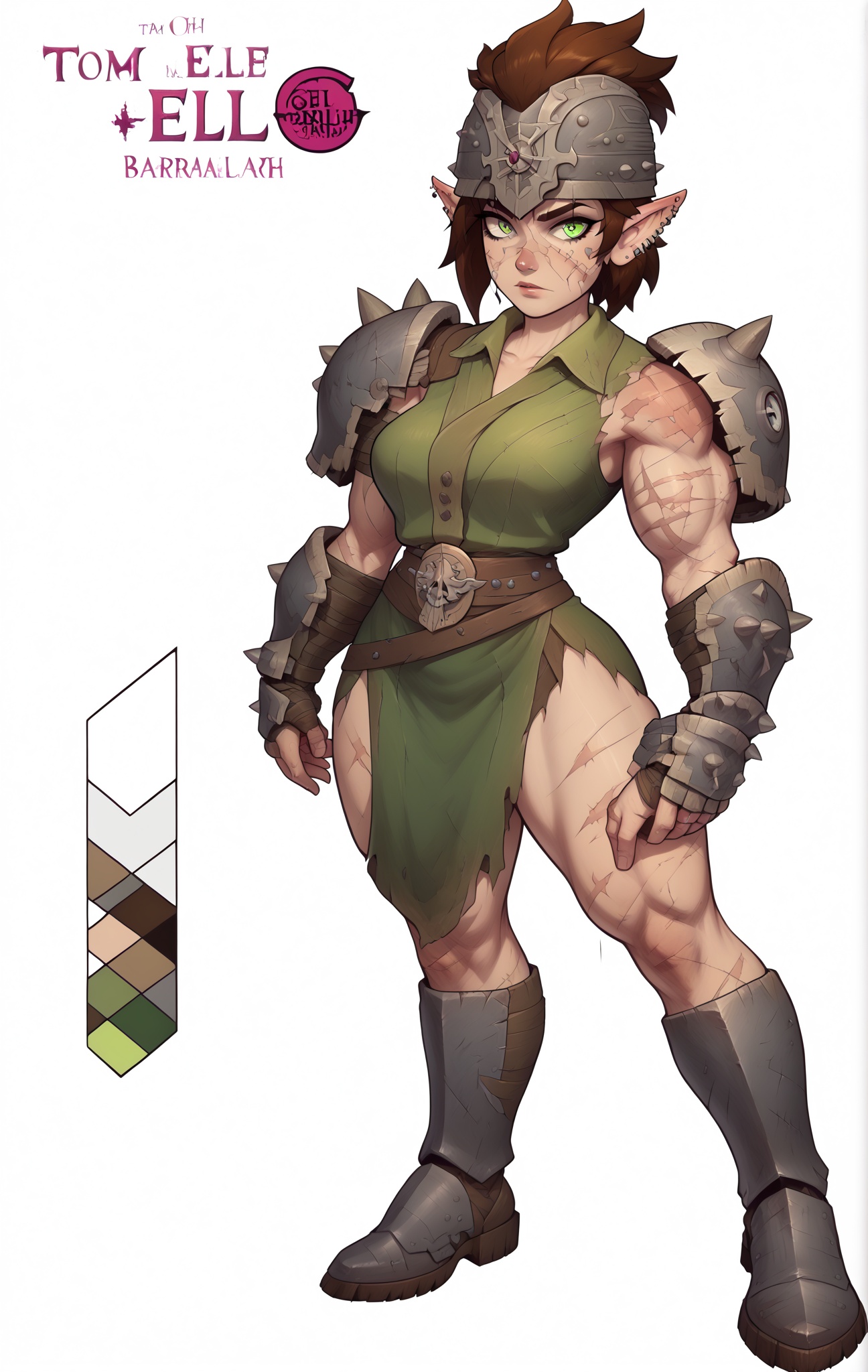 ((Fullbody,  character design,  Character Design on Tensor.Art