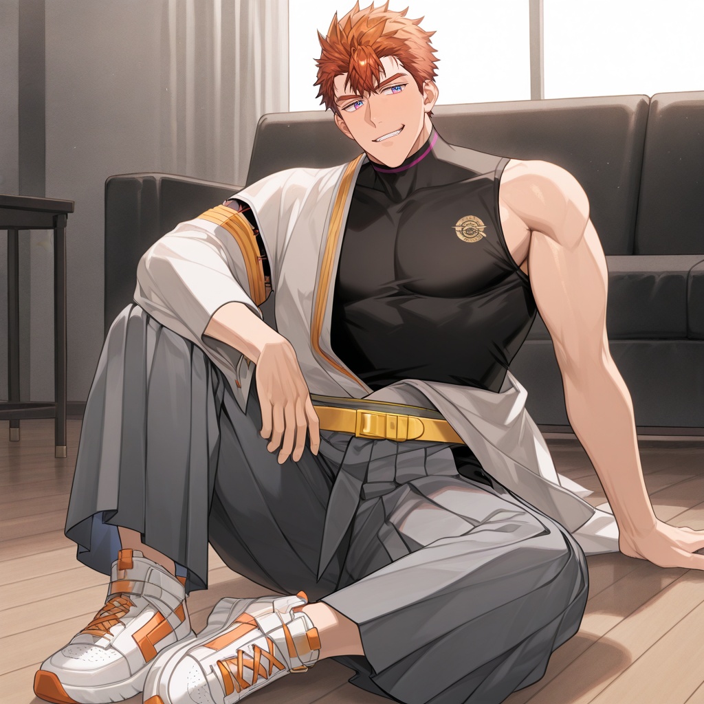 bara,  solo,  1boy on Tensor.Art