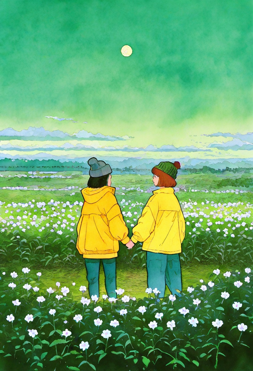 style of studio ghibli,  watercolor,  safe on Tensor.Art