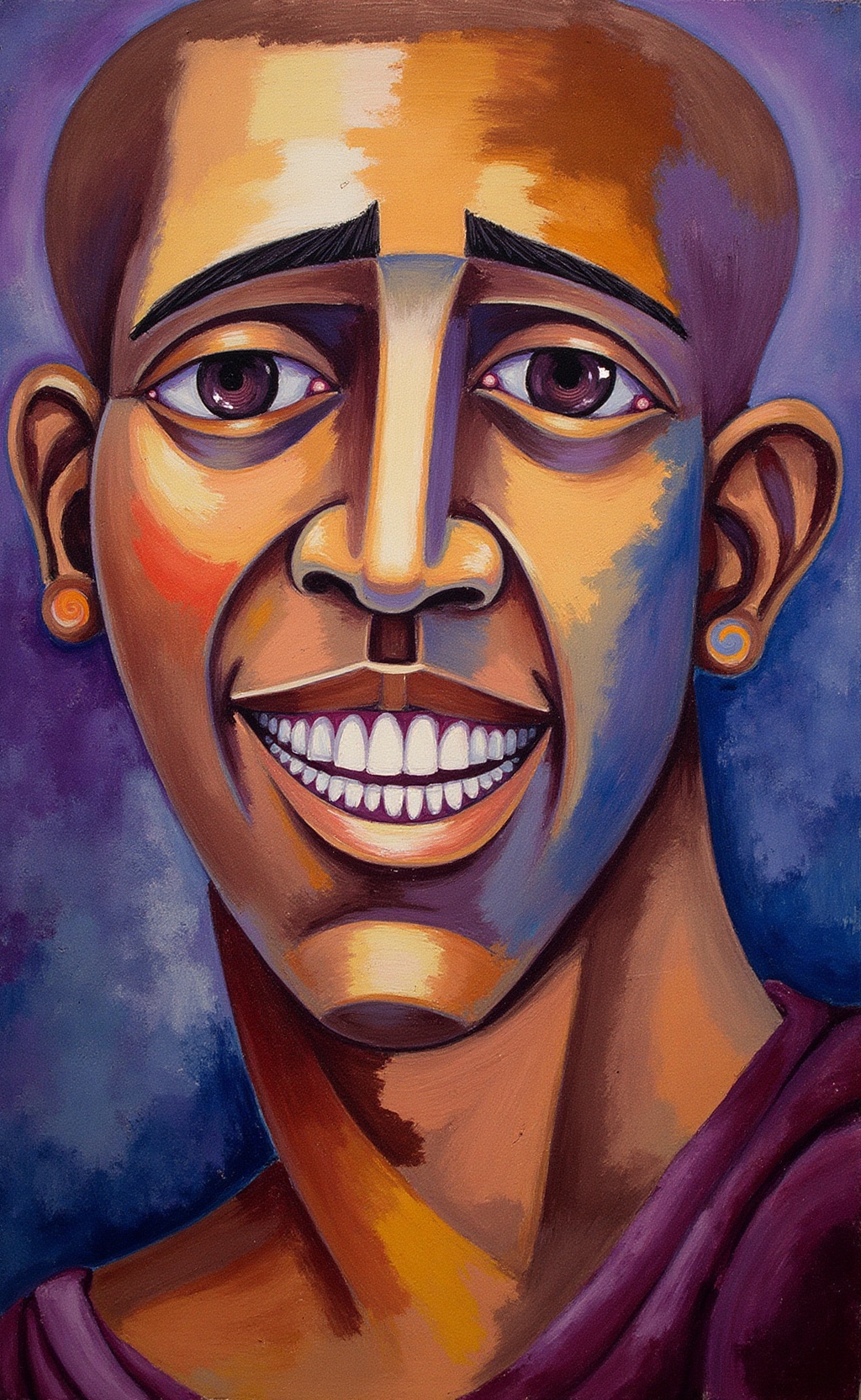 A Prismatic Visions style painting depicting joy and happiness,  love. on Tensor.Art