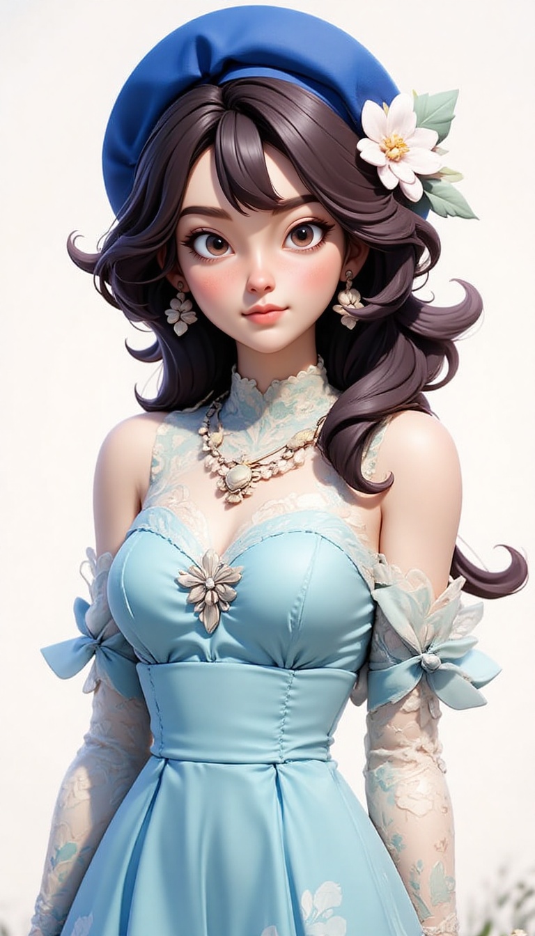 1girl,  solo,  long hair on Tensor.Art