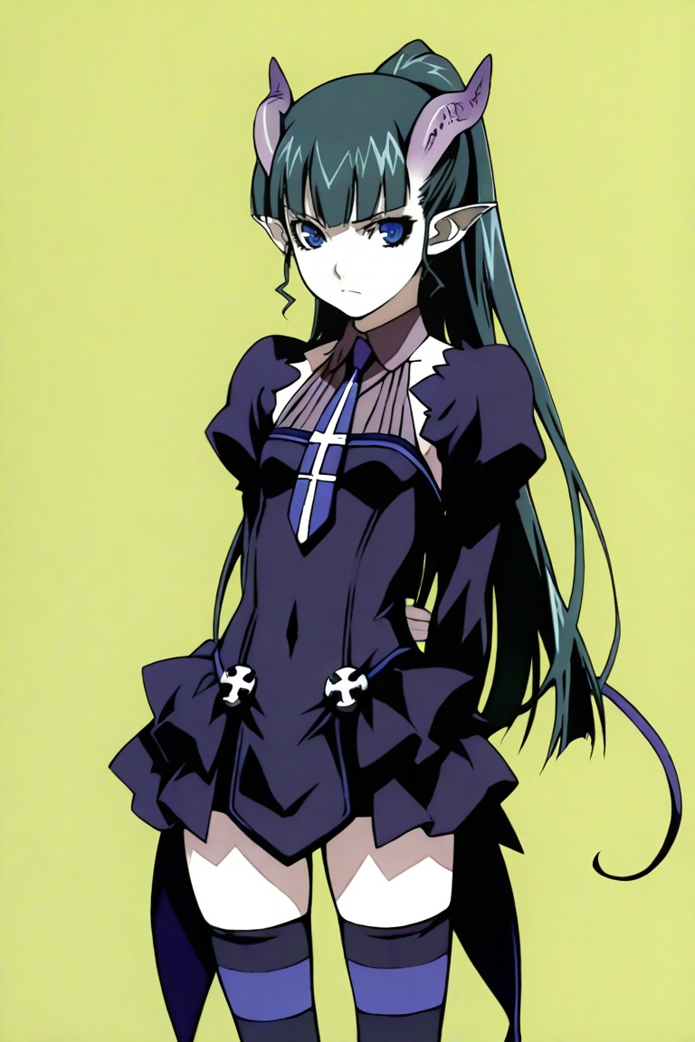 elea,  1girl,  mini demon girl on Tensor.Art