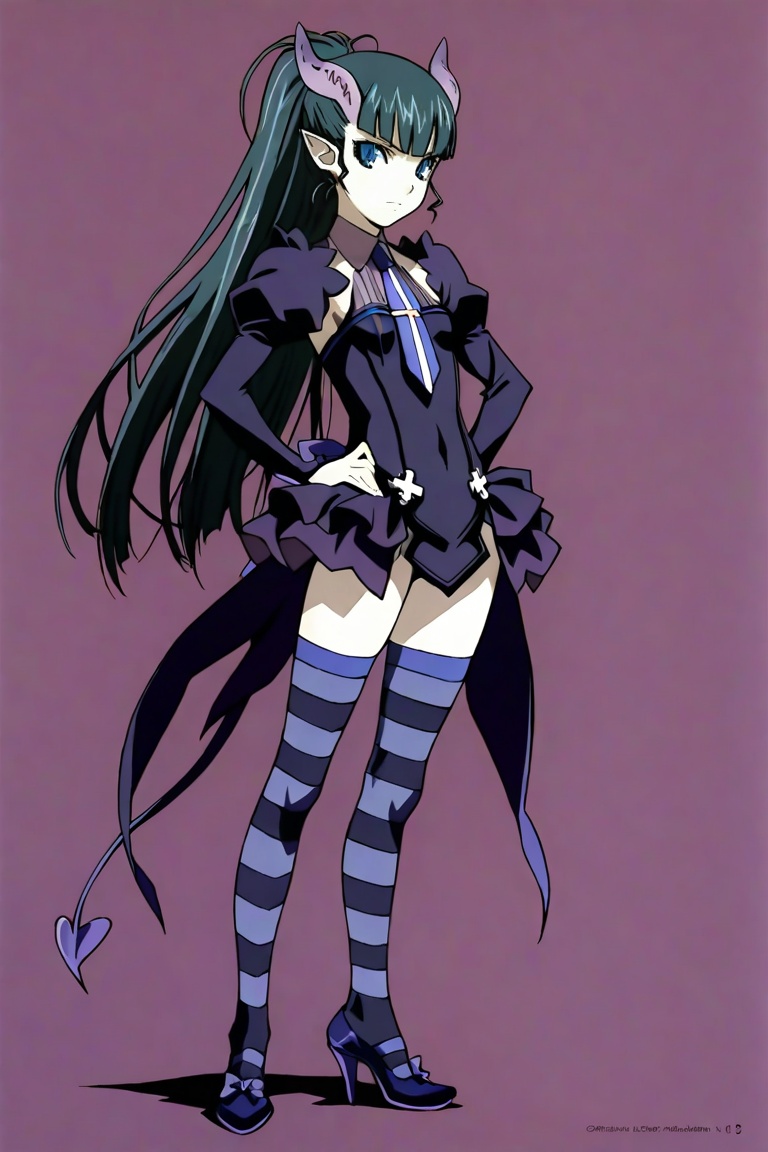 elea,  1girl,  mini demon girl on Tensor.Art