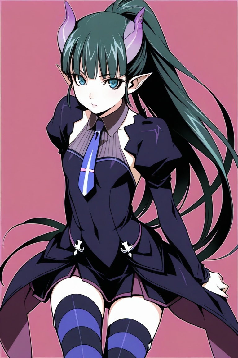 elea,  1girl,  mini demon girl on Tensor.Art