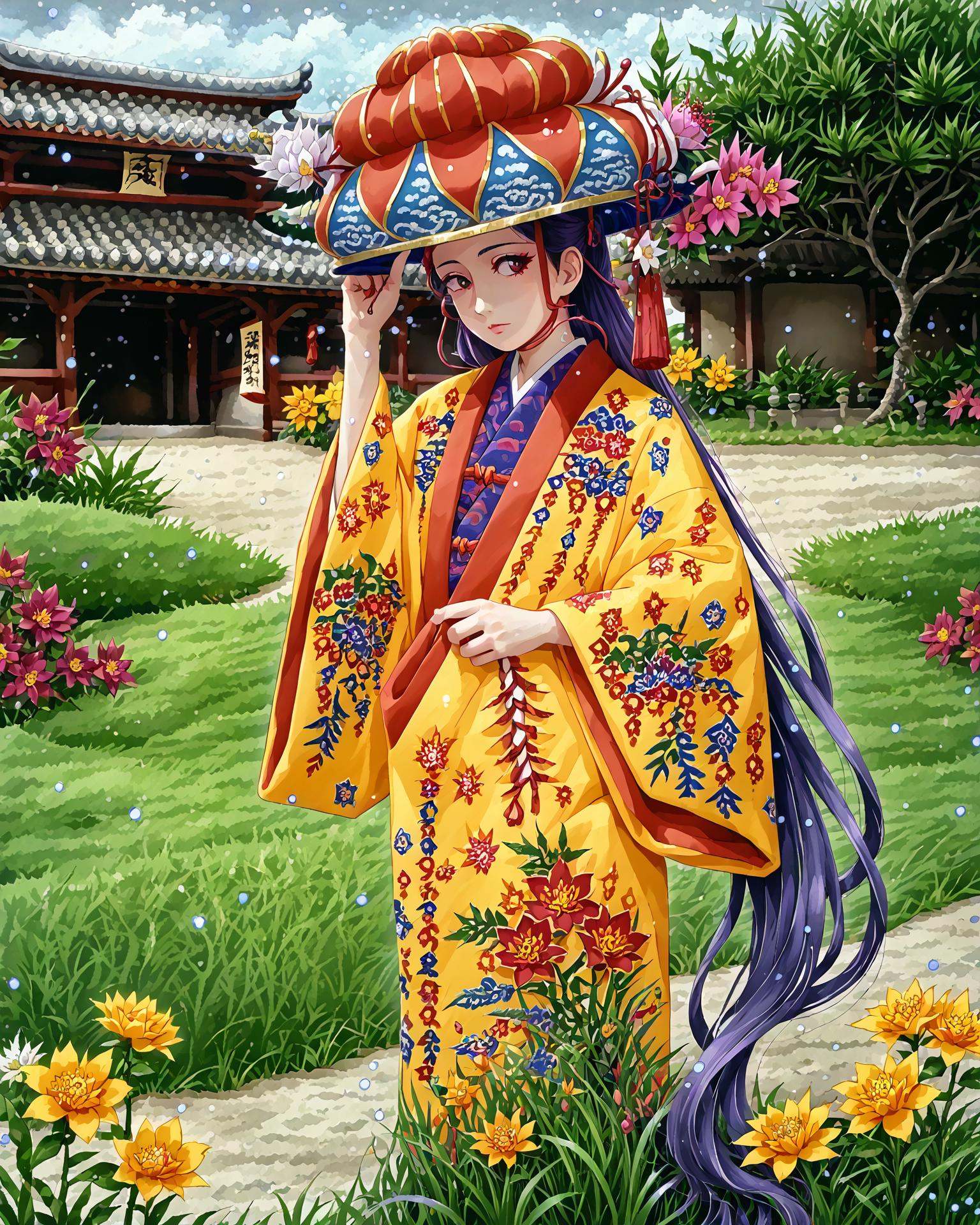1girl,  ryusou,  long hair on Tensor.Art
