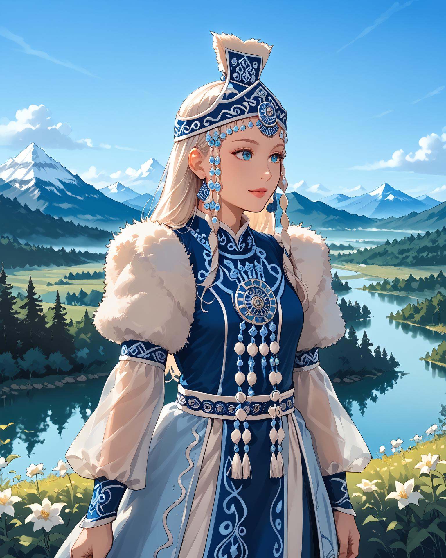 1girl,  wearing yakutfa,  yakutfa clothes on Tensor.Art