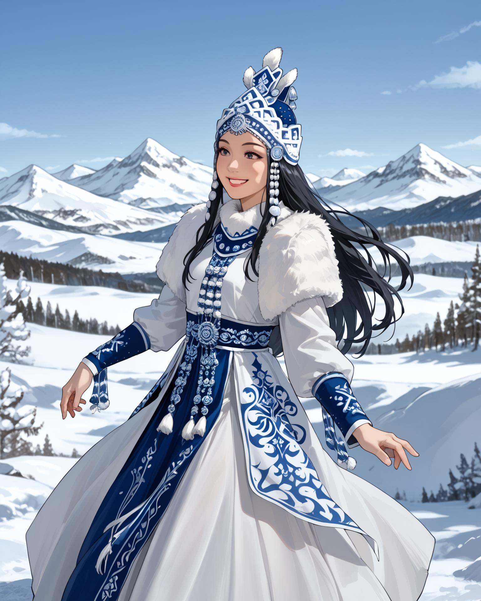 1girl,  wearing yakutfa,  yakutfa clothes on Tensor.Art