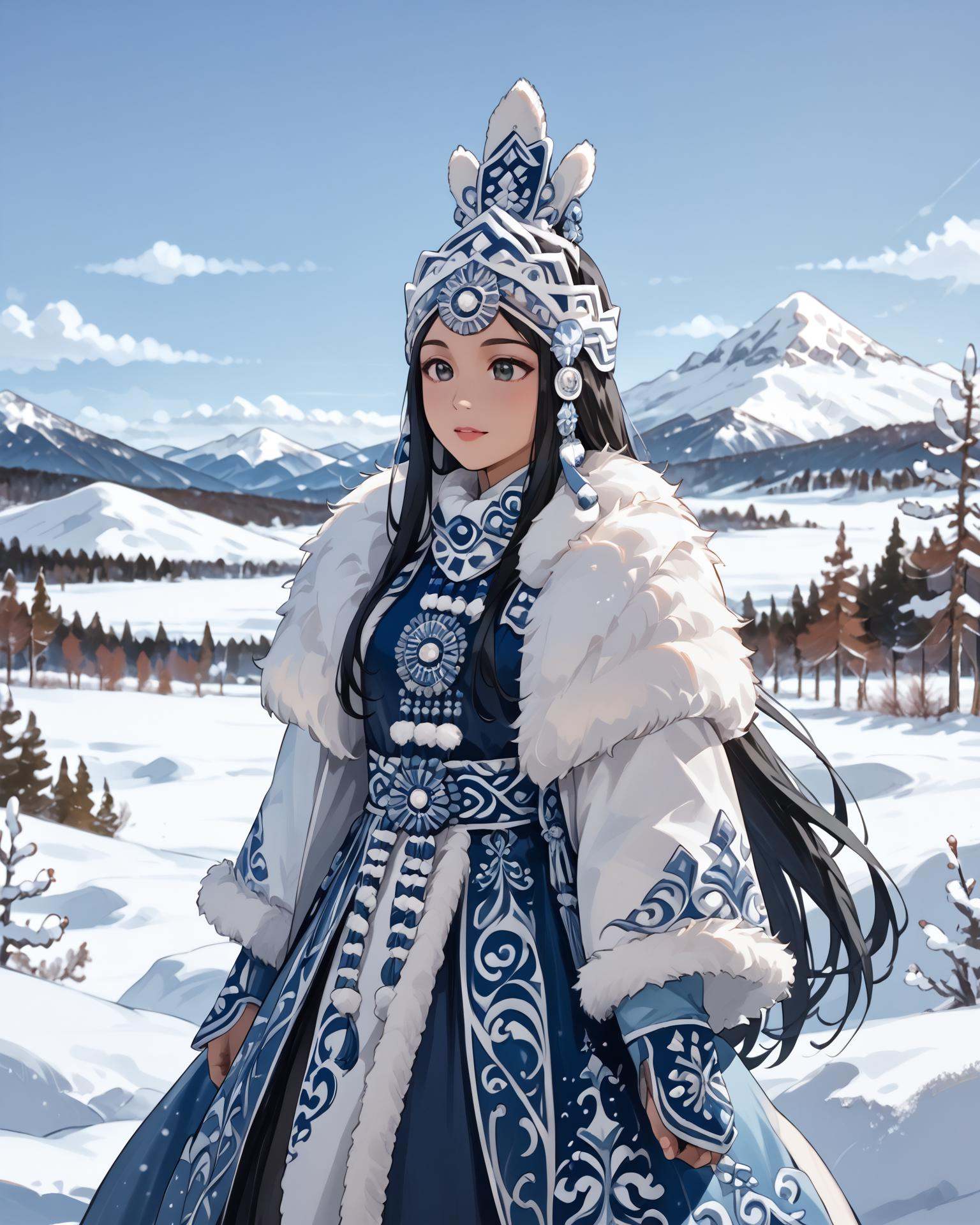 1girl,  wearing yakutfa,  yakutfa clothes on Tensor.Art