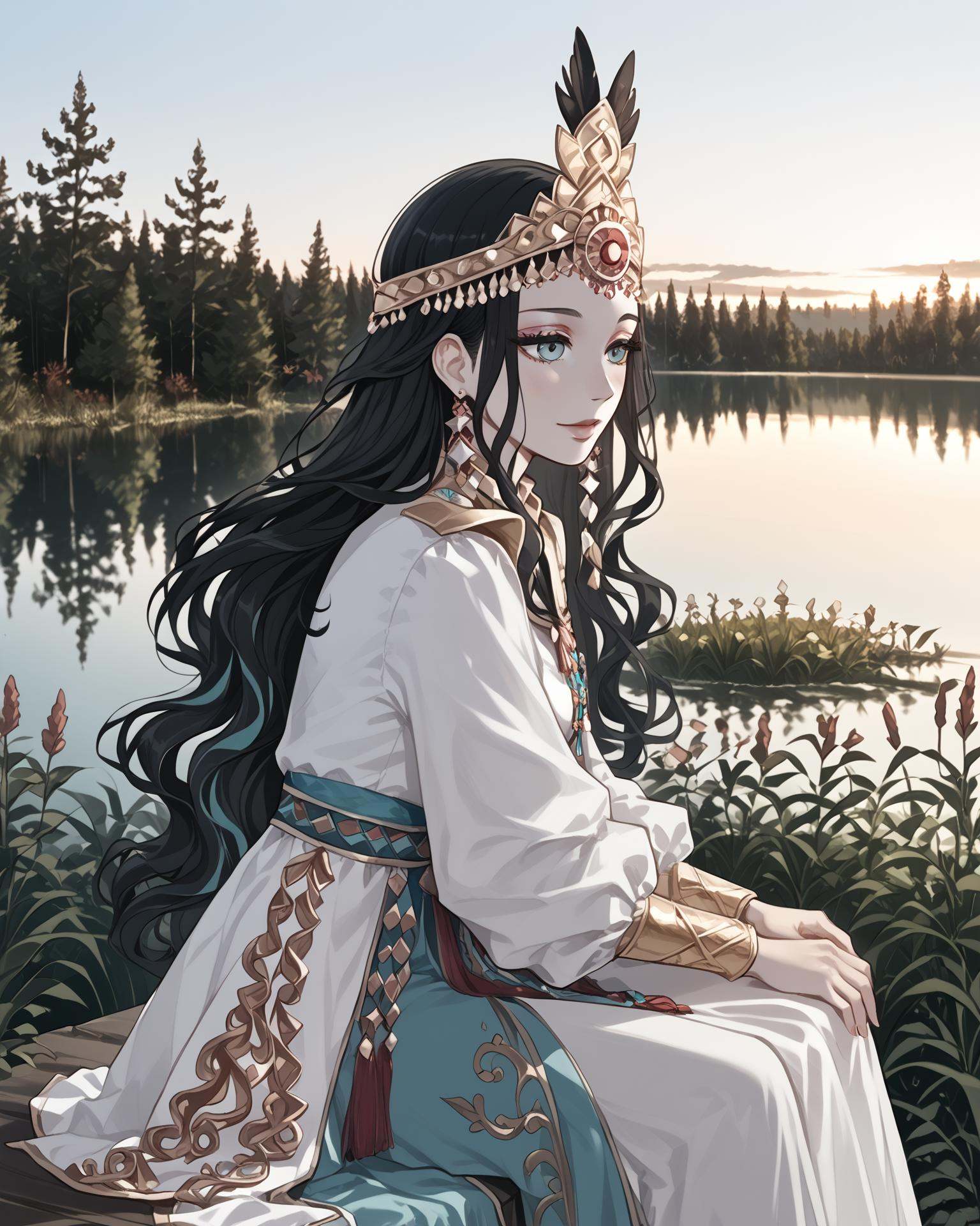 1girl,  wearing yakutfa,  yakutfa clothes on Tensor.Art