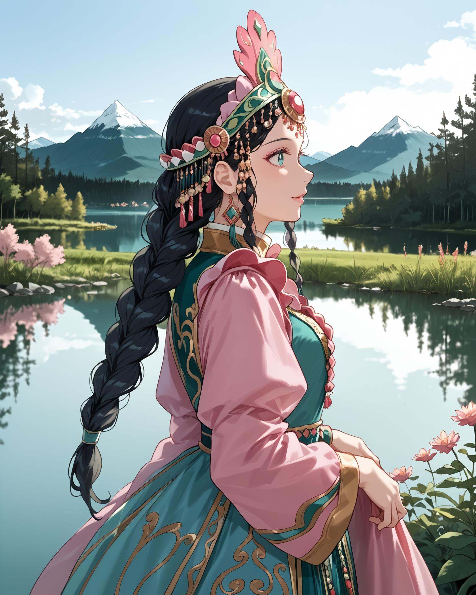 1girl,  wearing yakutfa,  yakutfa clothes on Tensor.Art