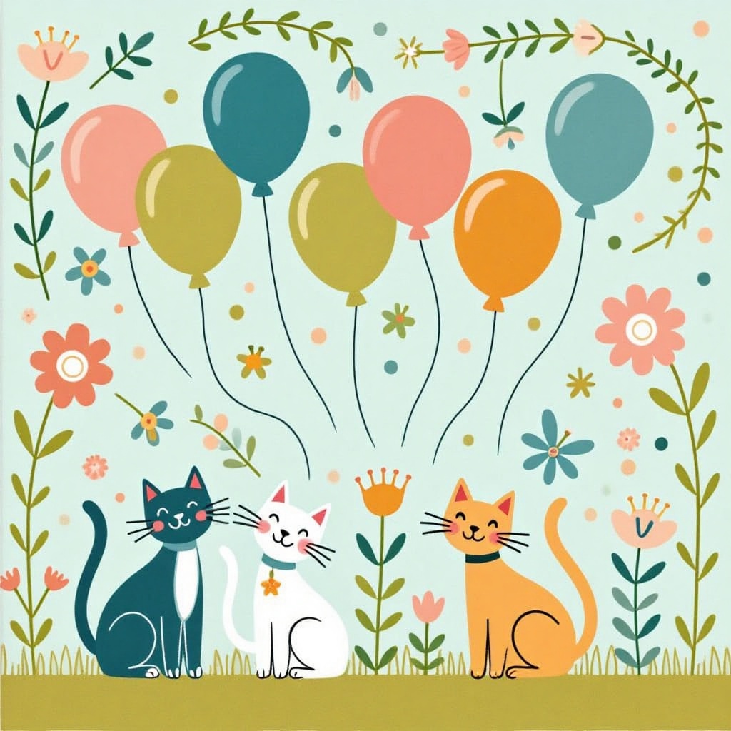 balloon and catcat on Tensor.Art