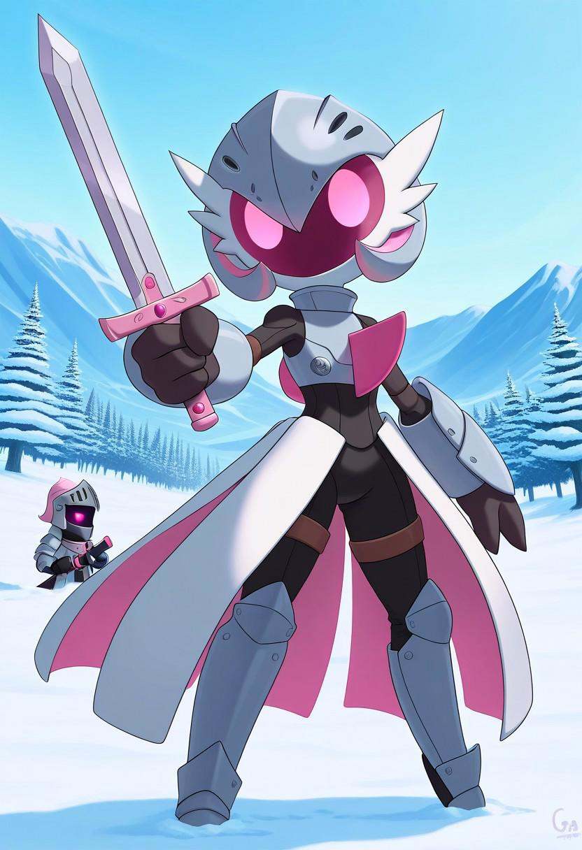 gardevoir sp_kn,  armor,  knight on Tensor.Art
