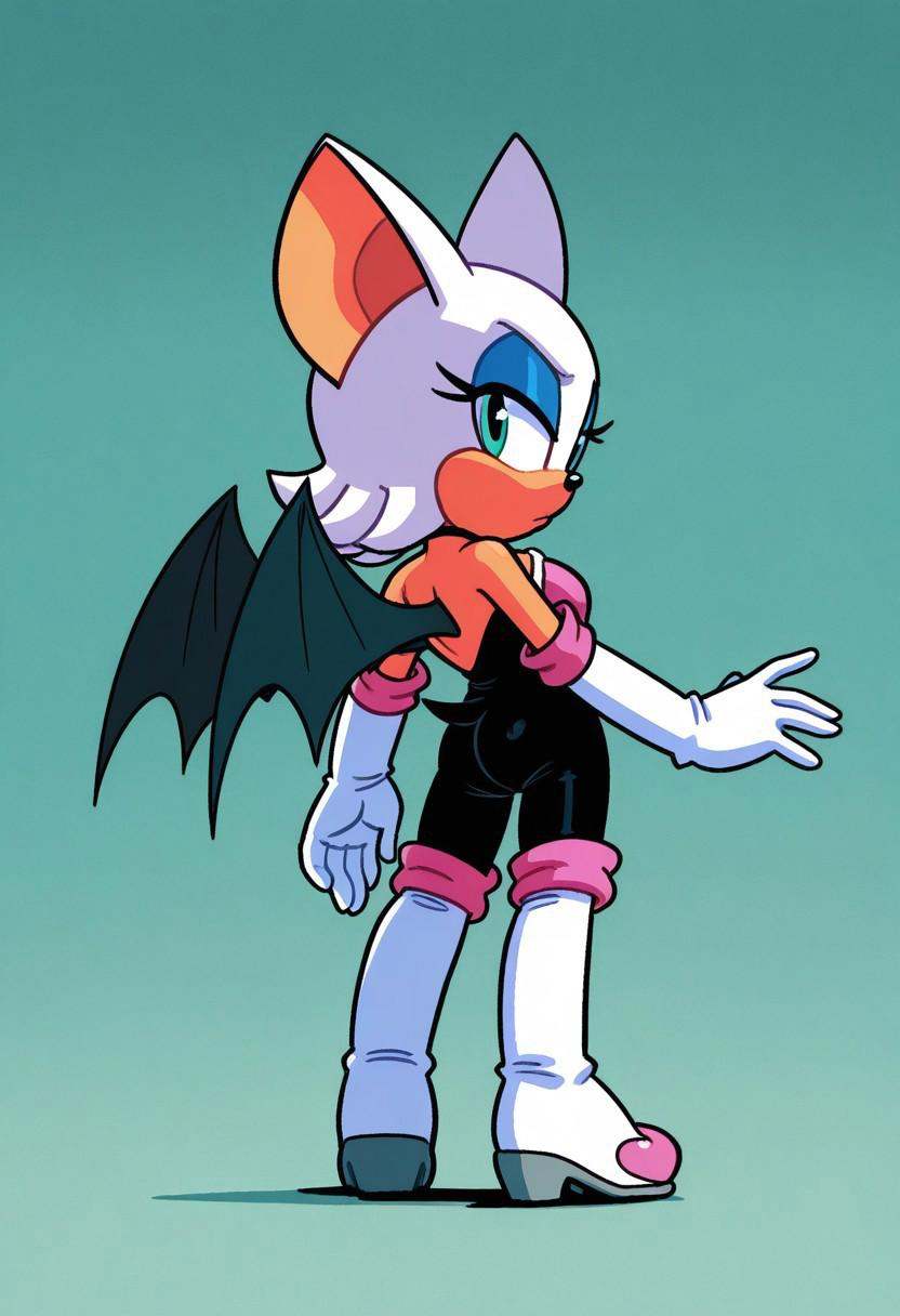 idwrouge,  solo,  bat wings on Tensor.Art