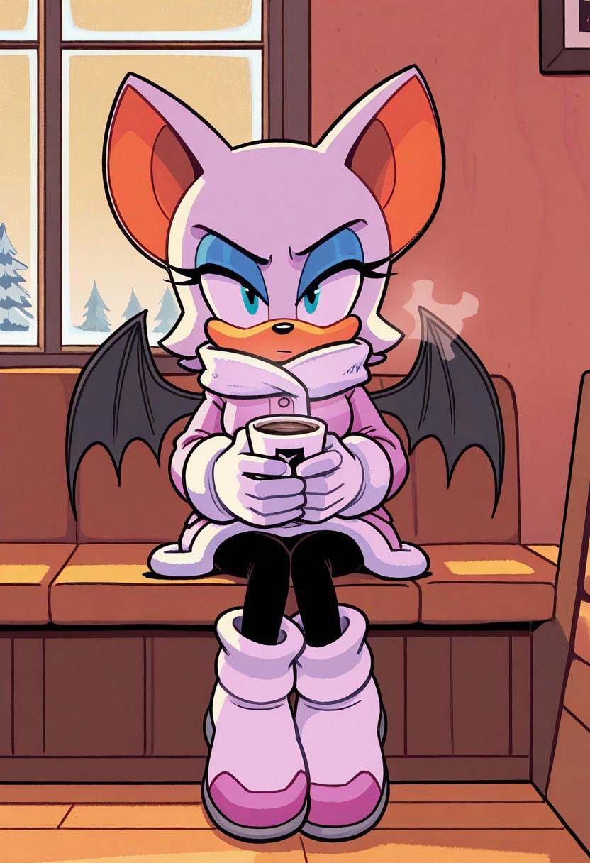 idwrouge,  solo,  bat wings on Tensor.Art