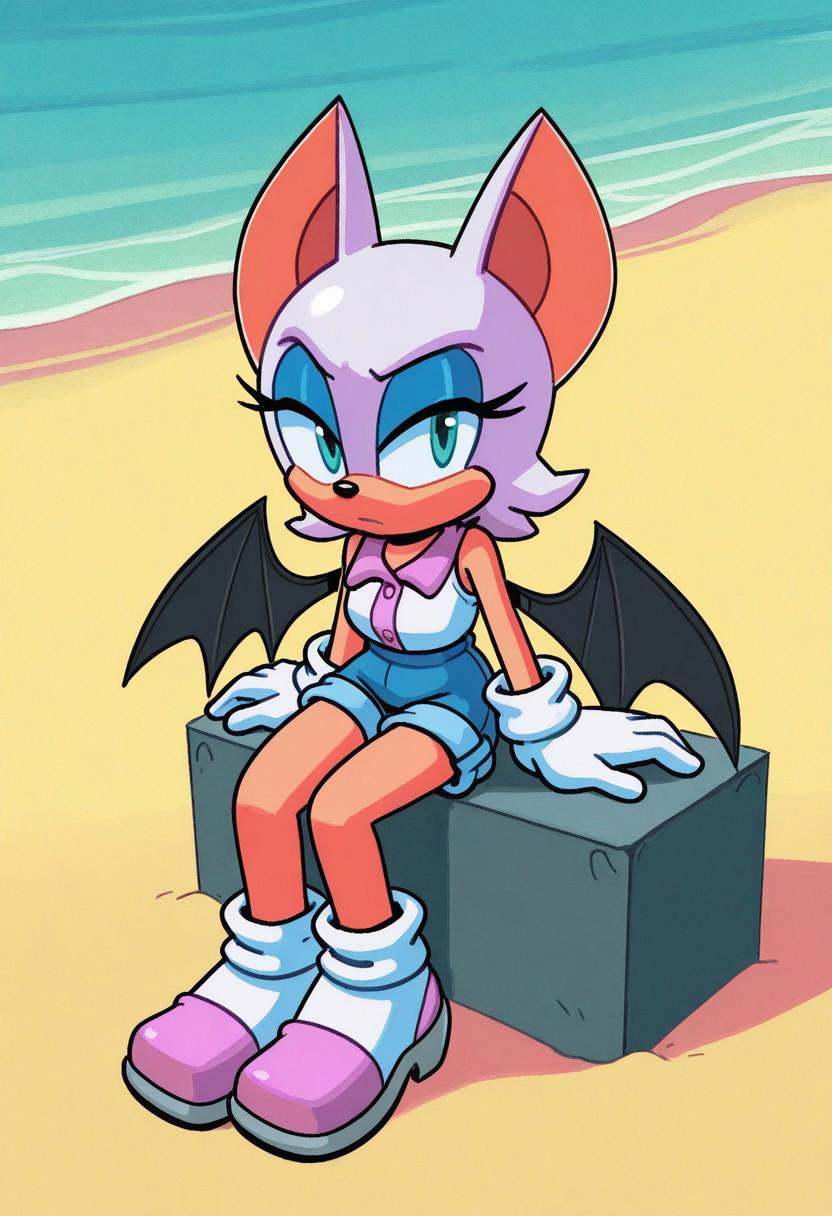 idwrouge,  solo,  bat wings on Tensor.Art
