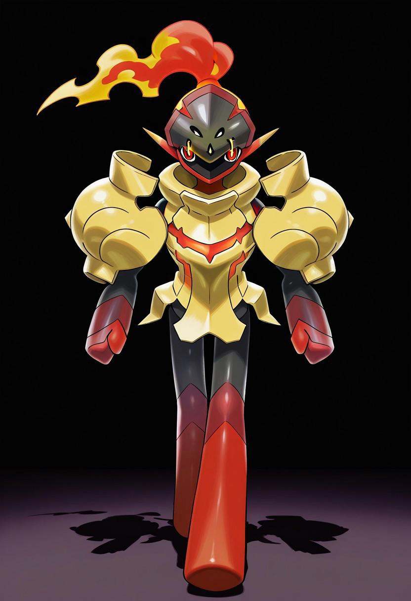 pokemon,  armarouge,  full body shot on Tensor.Art