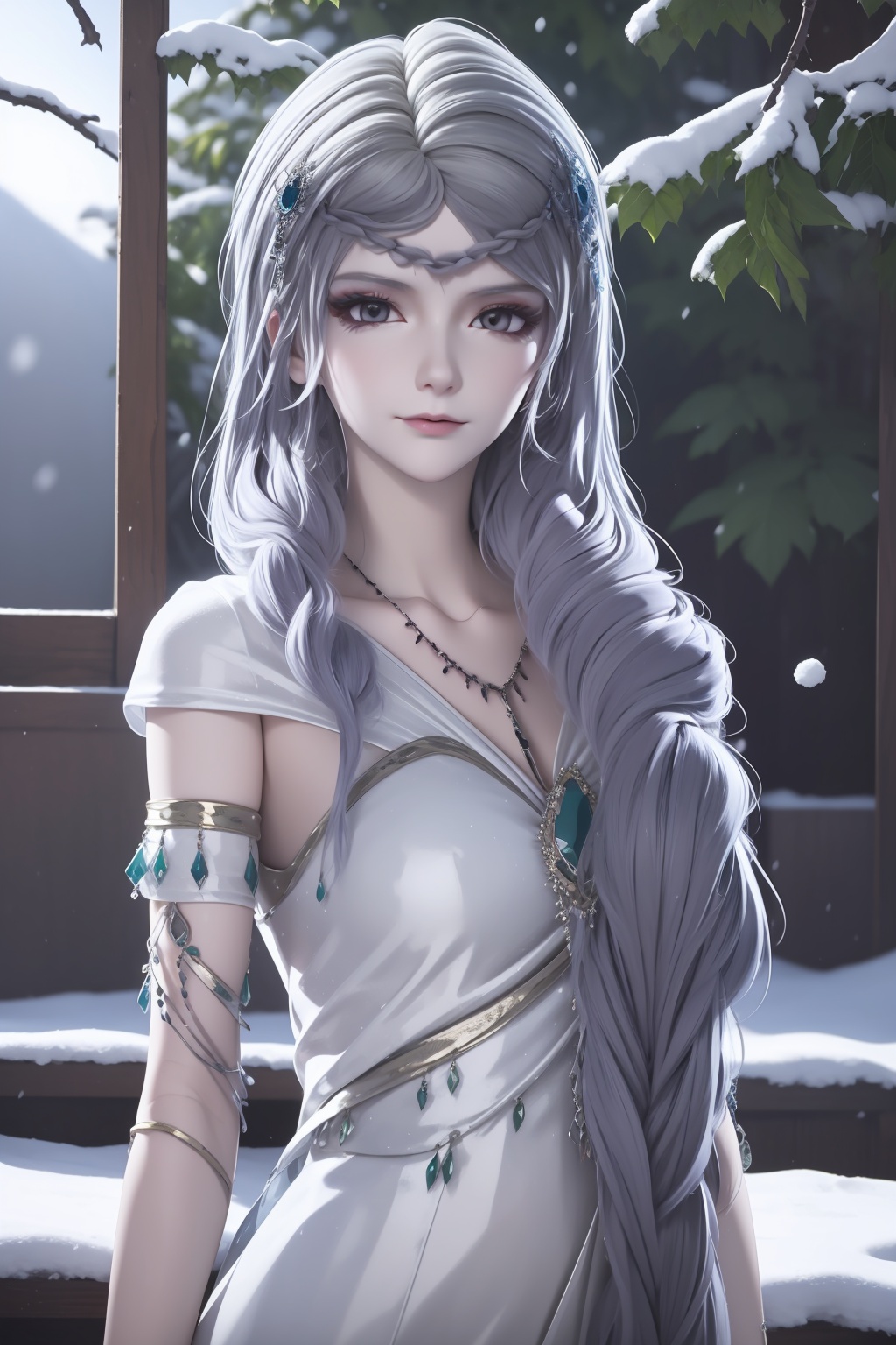 1girl,  solo,  long hair on Tensor.Art