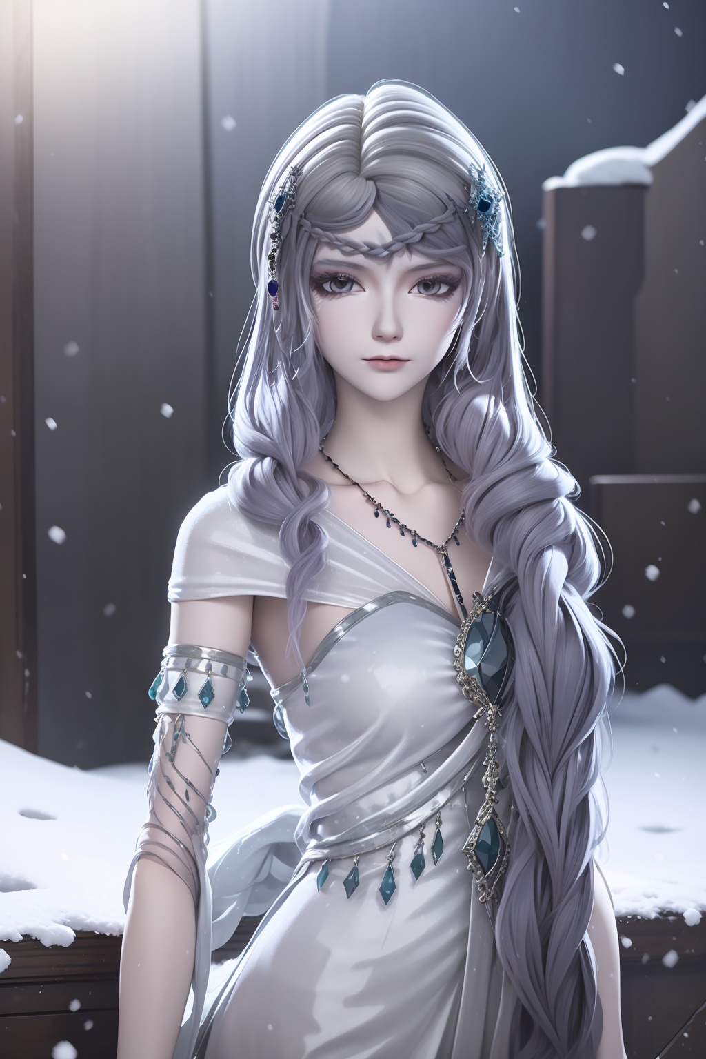 1girl,  solo,  long hair on Tensor.Art