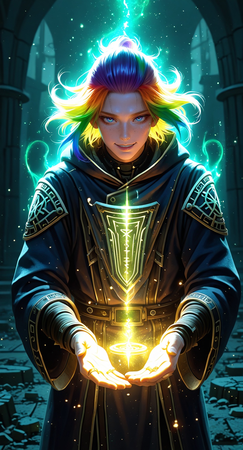 (dramatic glow),  (intense magical aura),  (mystical ambient light) on Tensor.Art