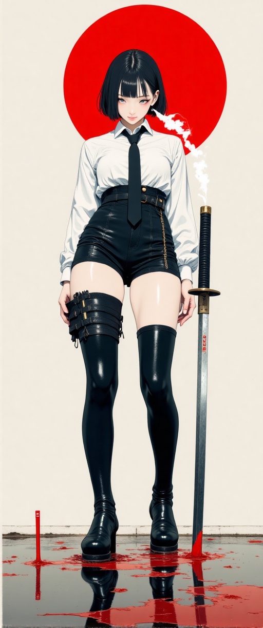 Japanese Culture Style,  Neo Photorealistic Art,  Emotional Photos on Tensor.Art