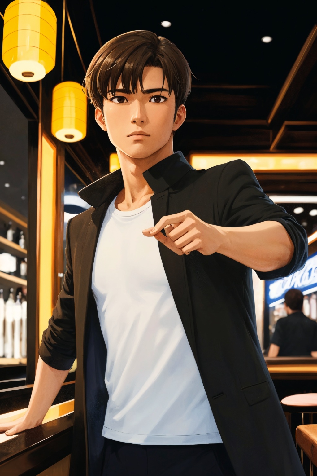 1boy,  solo,  Youhei Togano on Tensor.Art