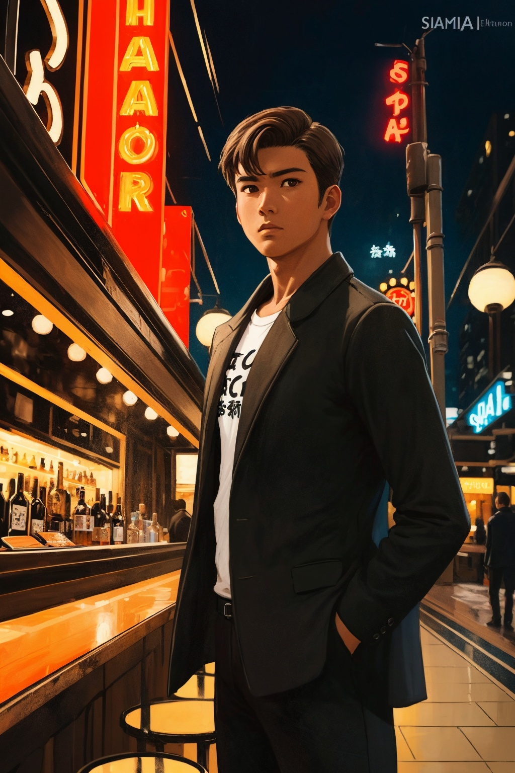 1boy,  solo,  Youhei Togano on Tensor.Art