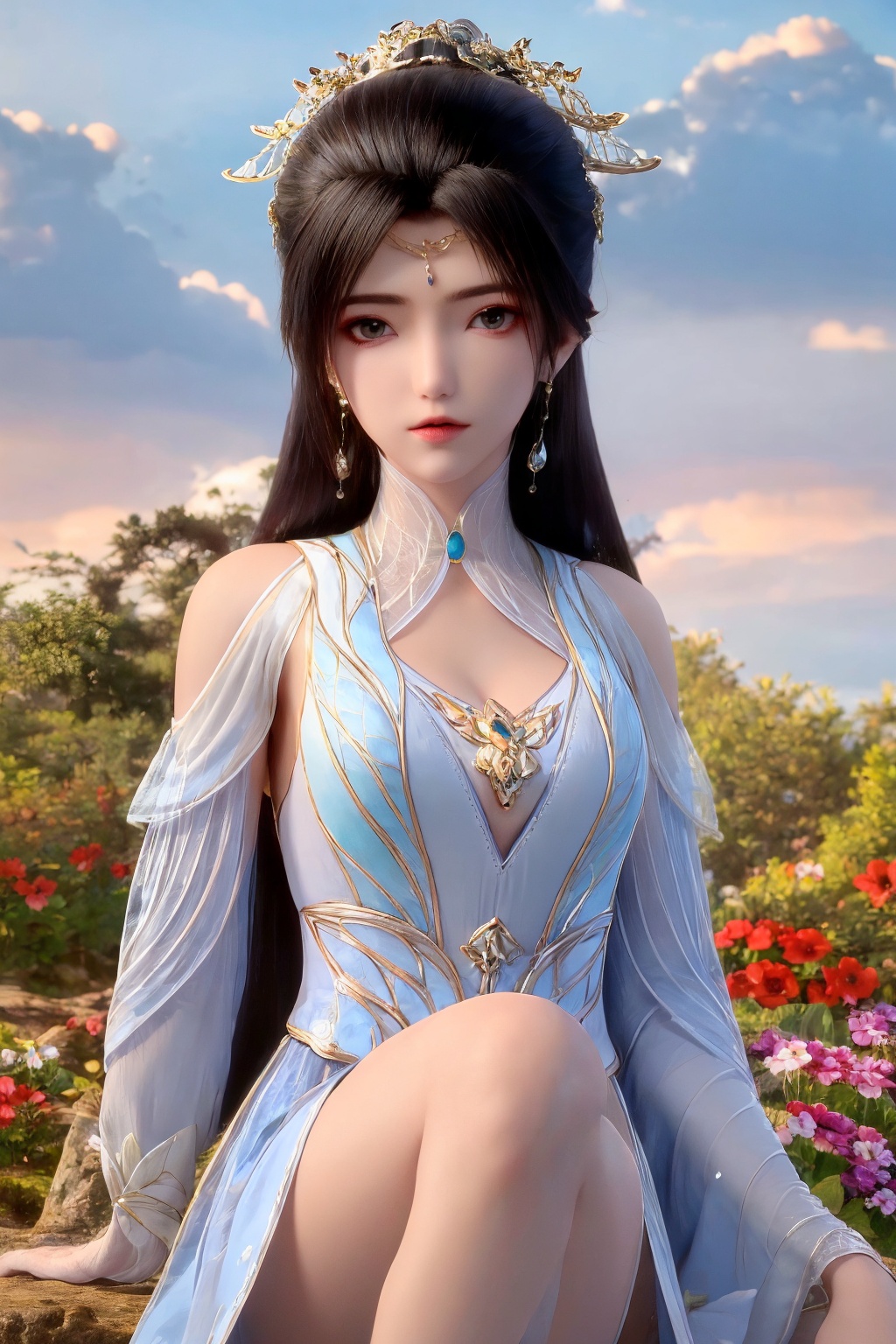 1girl,  solo,  long hair on Tensor.Art
