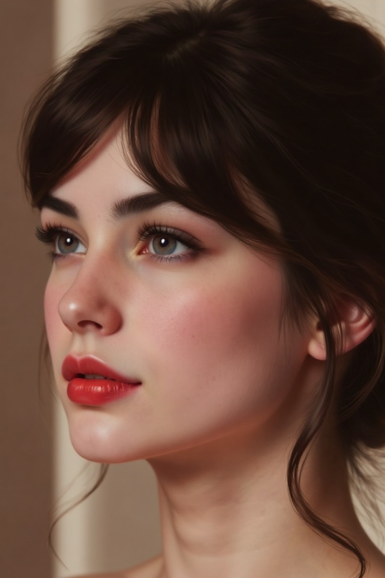 1girl,  solo,  black hair on Tensor.Art