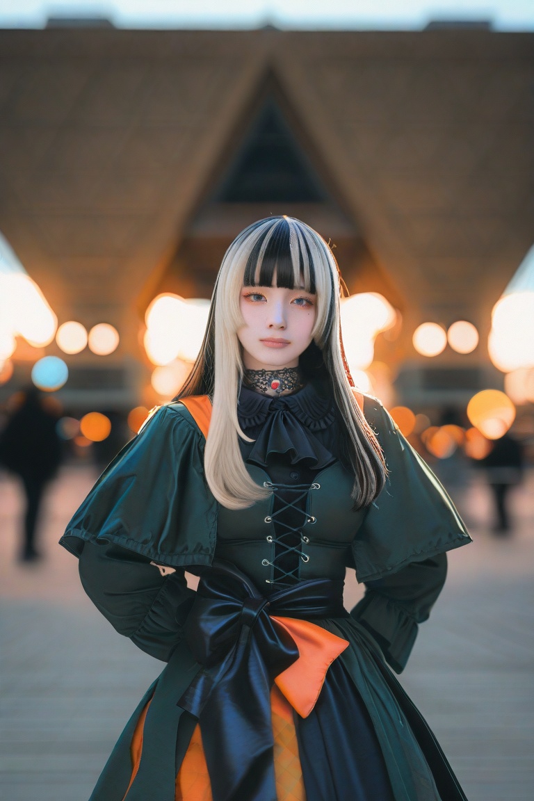 1girl,  juufuutei raden,  outdoors on Tensor.Art
