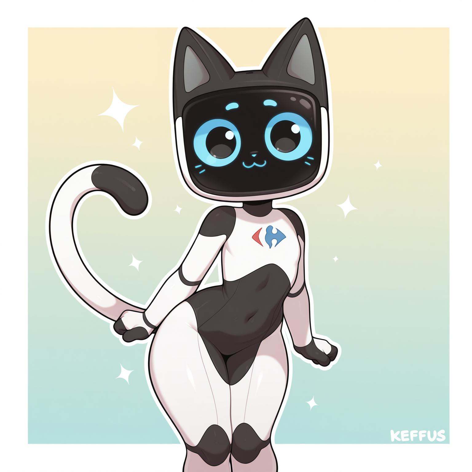 kefus,  solo,  standing on Tensor.Art