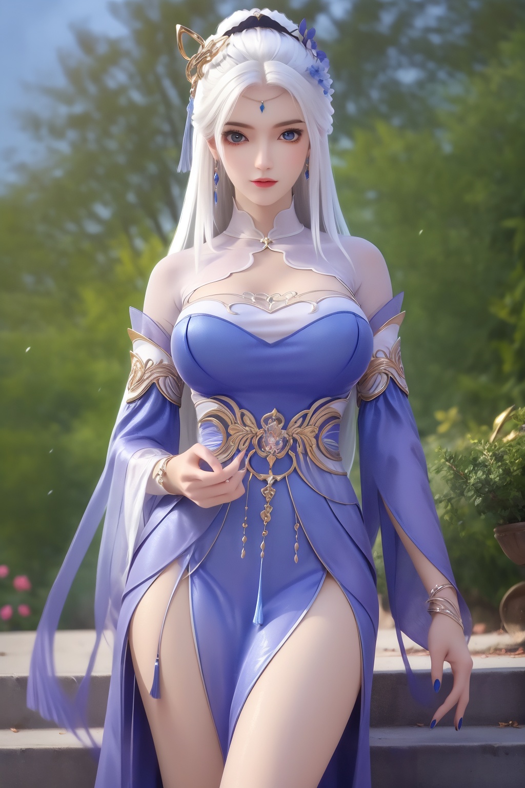 1girl,  solo,  long hair on Tensor.Art