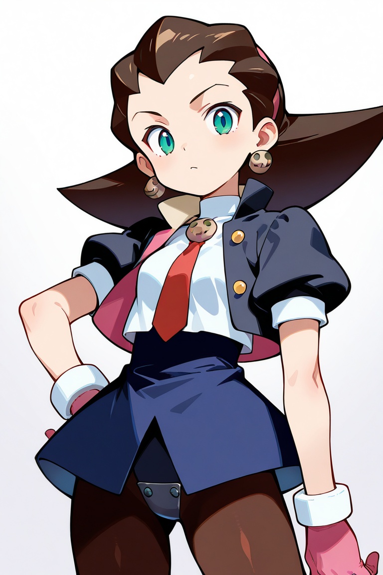 Tron Bonne,  black jacket,  white shirt on Tensor.Art