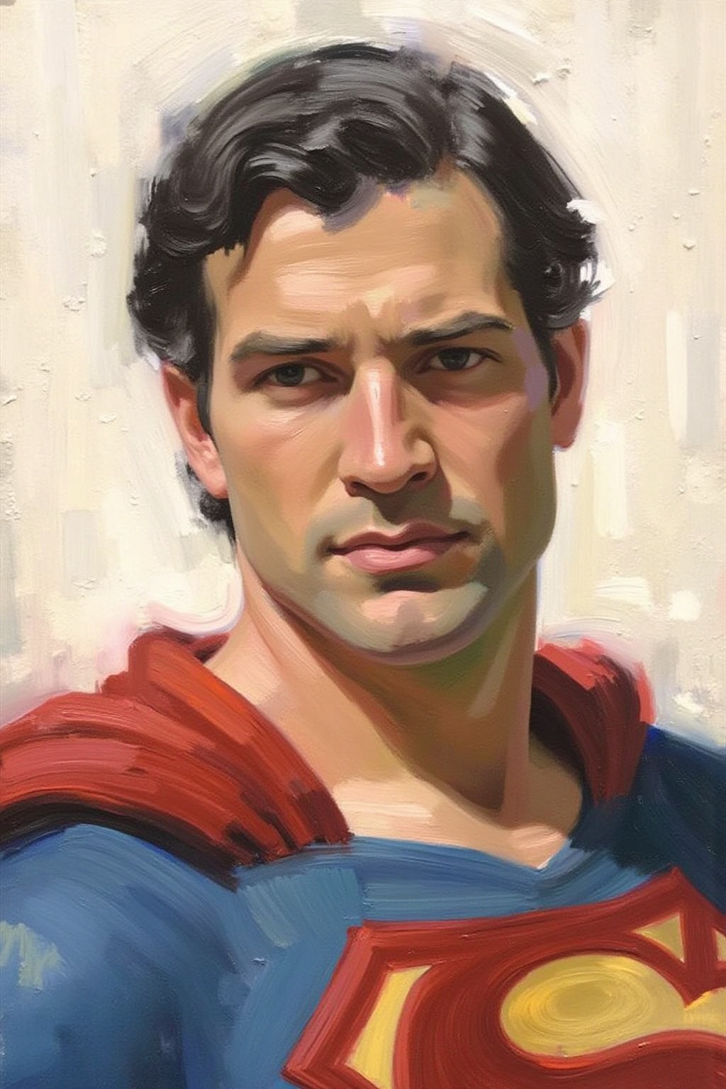 facilz,  oil painting on canvas,  thick paint on Tensor.Art