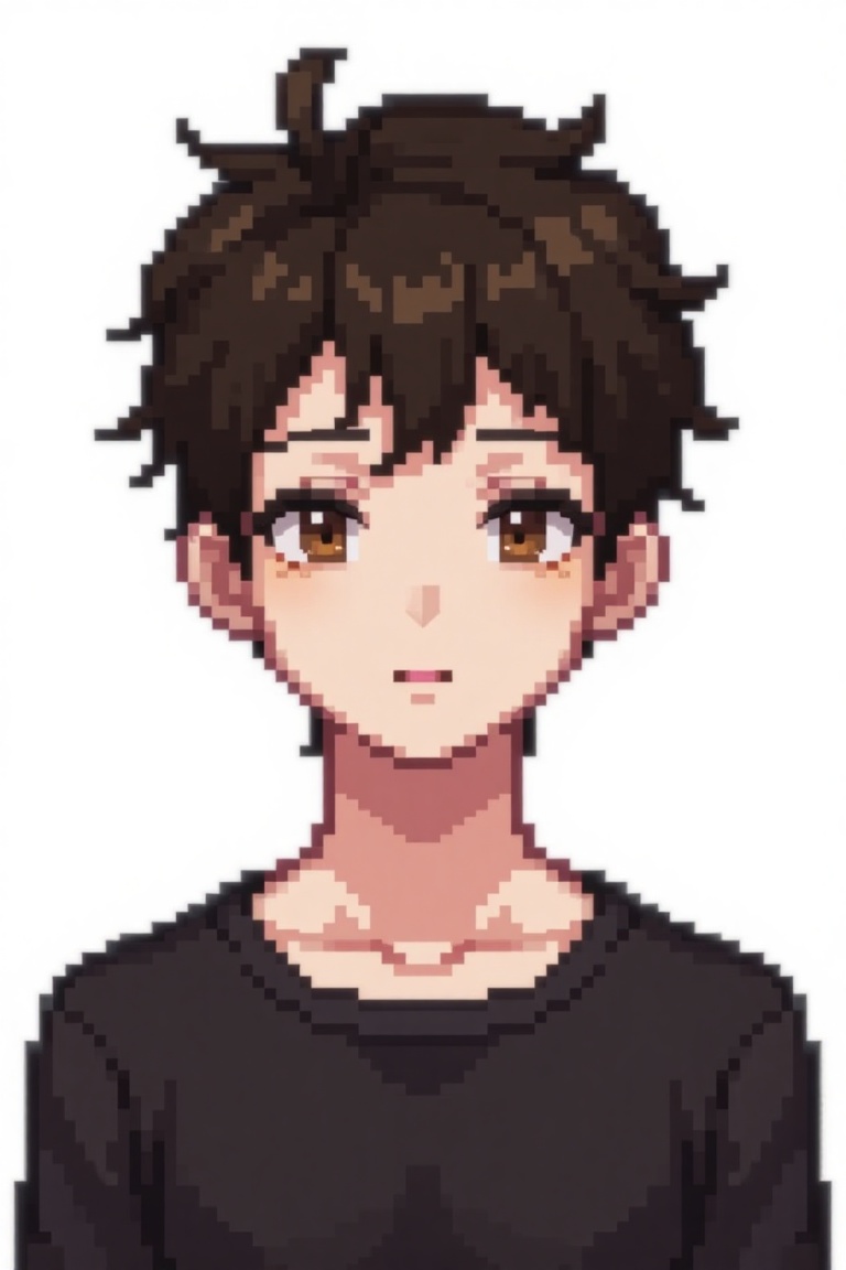 solo,  looking at viewer,  short hair on Tensor.Art