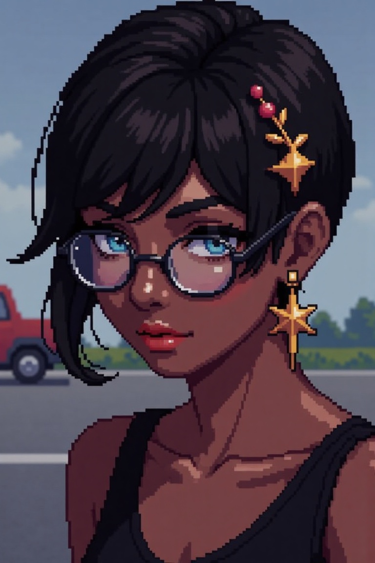 1girl,  looking at viewer,  short hair on Tensor.Art