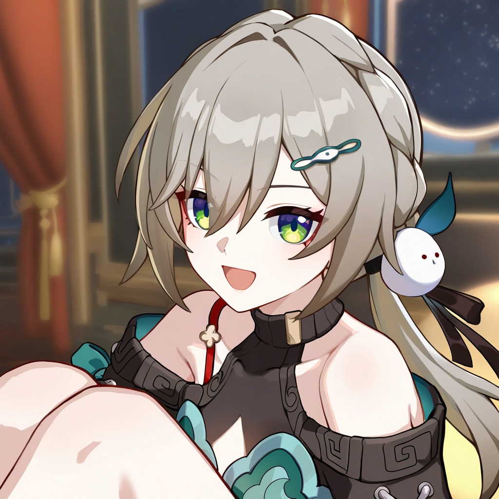 1girl,  look at viewer,  smile on Tensor.Art