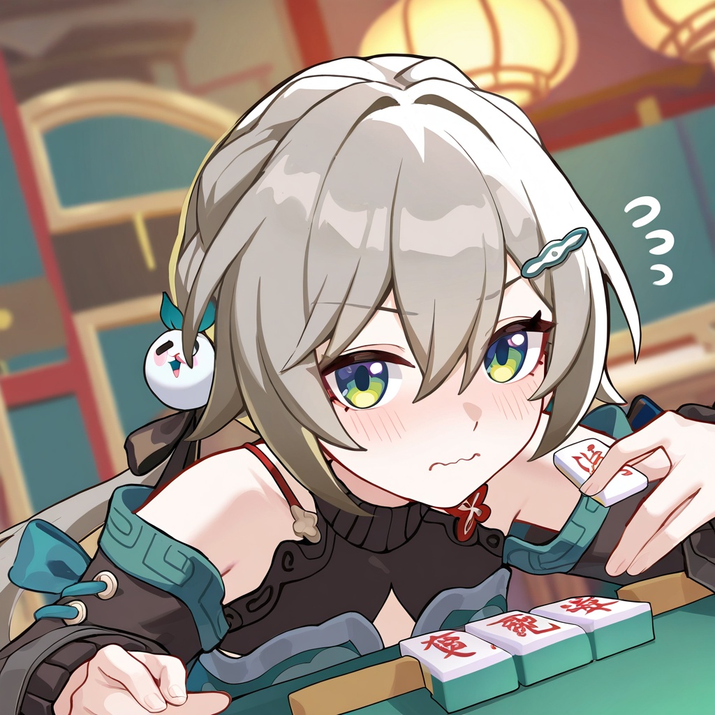 1girl,  look at viewer,  wavy mouth on Tensor.Art