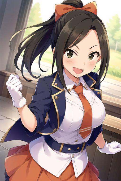 (masterpiece),  mukai takumi,  long hair on Tensor.Art