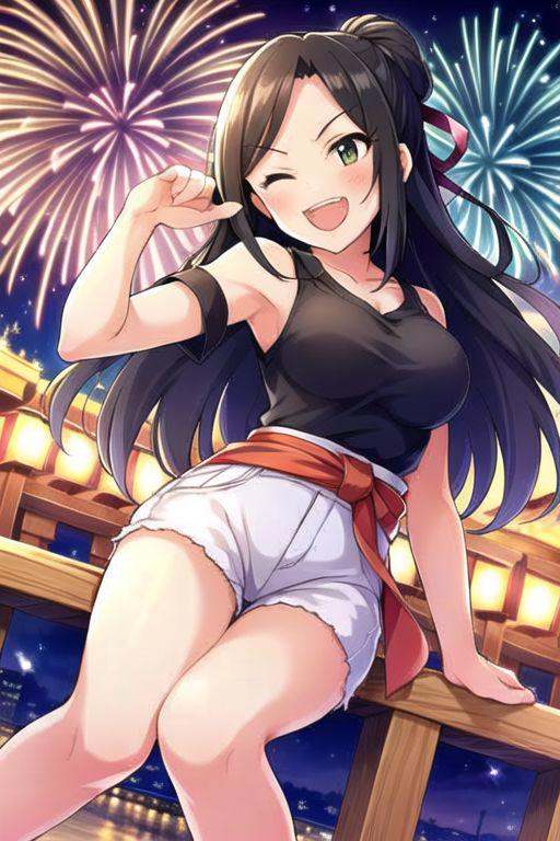 (masterpiece),  mukai takumi,  long hair on Tensor.Art