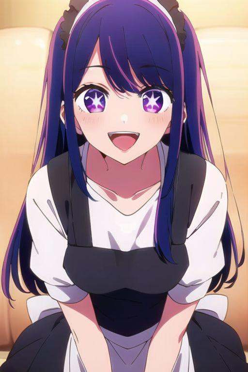 (masterpiece),  hoshino ai,  purple eyes on Tensor.Art