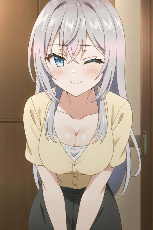(masterpiece),  alisa mikhailovna kujou,  long hair on Tensor.Art