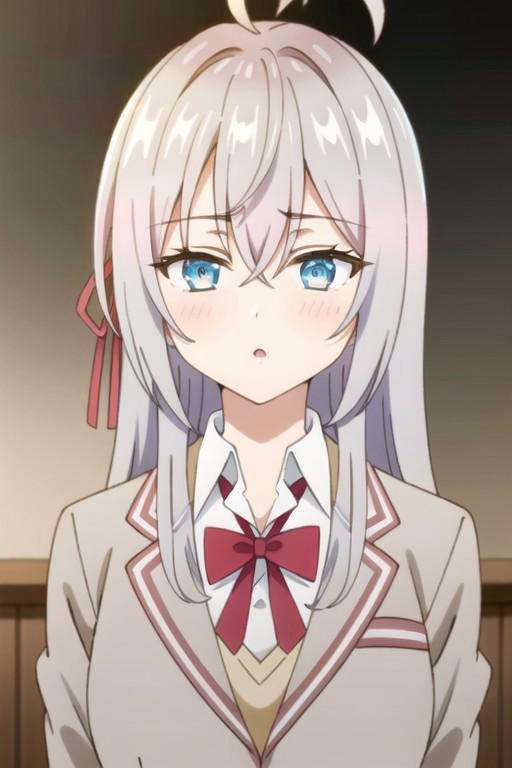 (masterpiece),  alisa mikhailovna kujou,  long hair on Tensor.Art