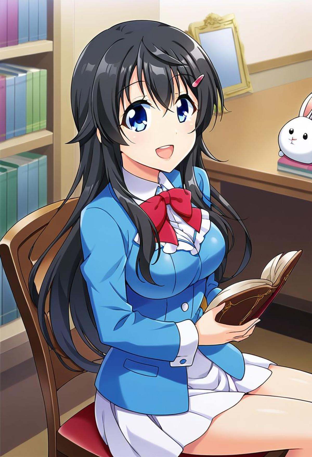 (masterpiece),  ako tamaki,  long hair on Tensor.Art