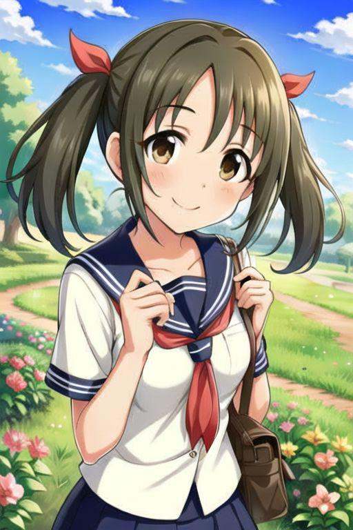 (masterpiece),  imai kana,  twintails on Tensor.Art