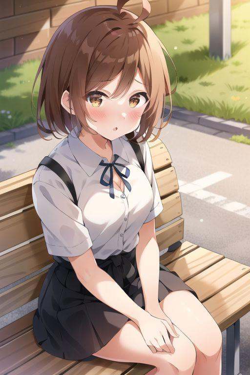 (masterpiece),  akane sakumori,  short hair on Tensor.Art