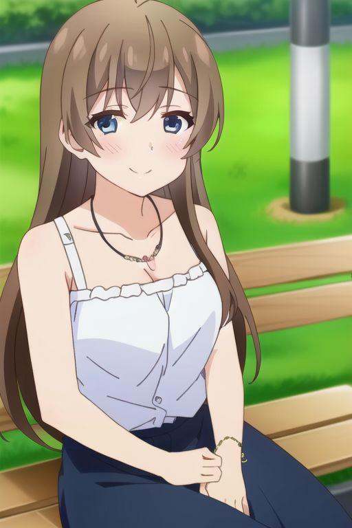 (masterpiece),  fuuka sasaki,  brown hair on Tensor.Art