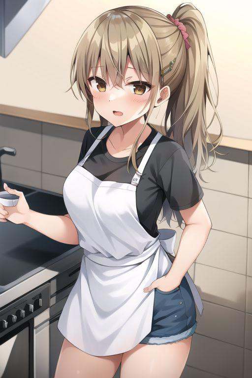 takarai yua,  brown eyes,  long hair on Tensor.Art