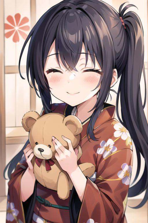 (masterpiece),  yuki suou,  black hair on Tensor.Art