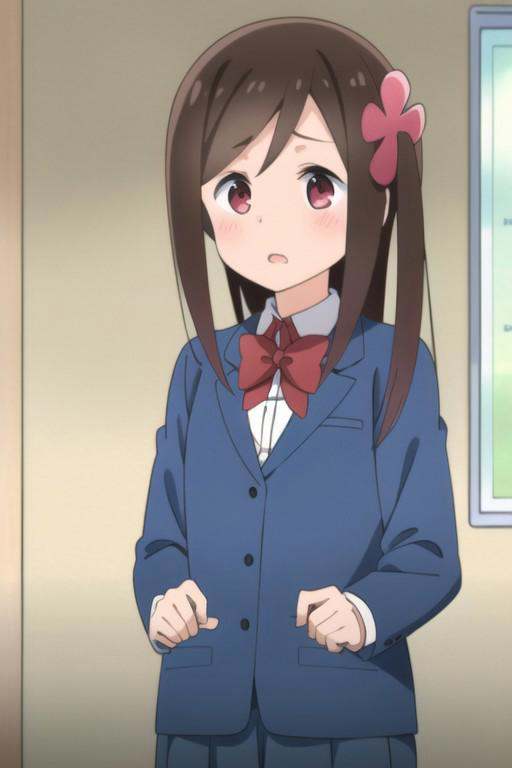 (masterpiece),  hitori bocchi,  brown hair on Tensor.Art
