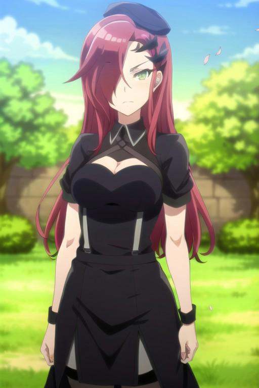 (masterpiece),  sistia rouge,  red hair on Tensor.Art